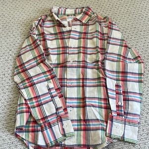 Crewcuts multicolor flannel shirt
